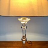 Mid-century German Tiffany glass table lamp by Ingo Maurer, 1960s.