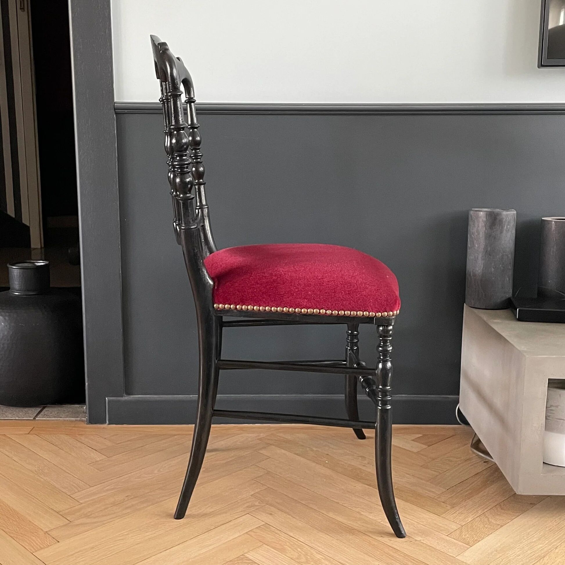 Renovated Napoleon III chair - Ref 1191