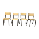 4 chairs mullca school