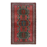 Tapis turc vintage fait main