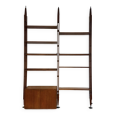 Bibliothèque modulable en Teck de Franco Albini 1956