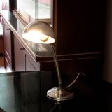 Vintage chrome desk lamp, Italy, 1960s