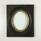 Frame of miniature wood and brass dore debut XlXeme