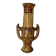 Ancien vase en poterie berbère traditionnelle kabyle