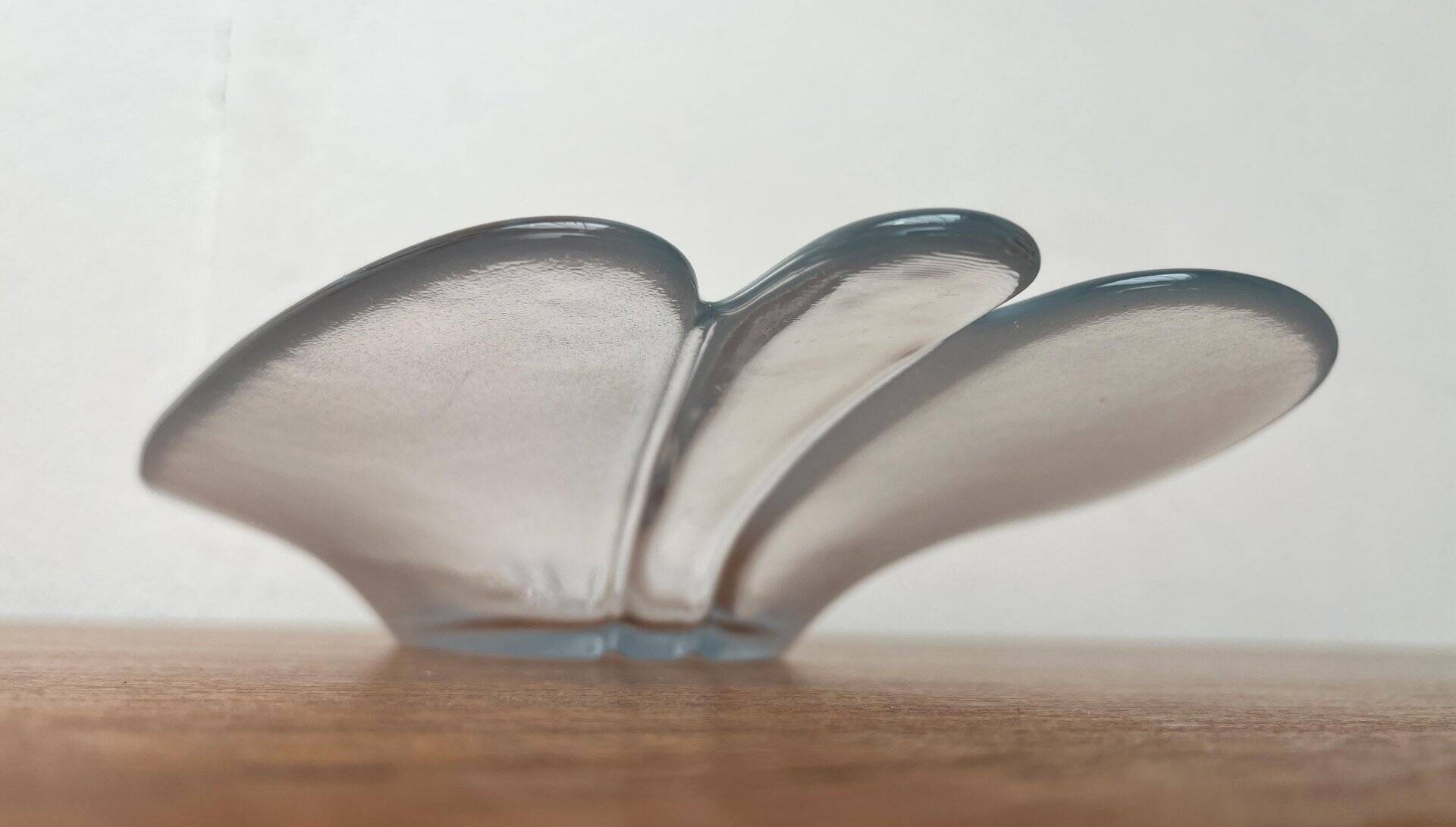 Vintage glass bowl from Holmegaard, 1970s.