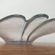 Vintage glass bowl from Holmegaard, 1970s.