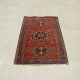 Artisanal oriental carpet 74x127cm