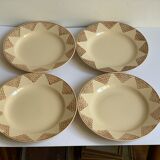 4 Saint amand plate