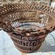Corbeille vintage osier 23 cm