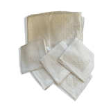 Tablecloth with 5 towels