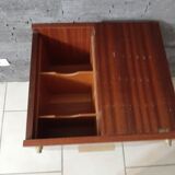 Furniture of trade store back desk teak vintage box doctor