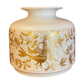 Hutschenreuther Vase Golddekor Paradiesvogel