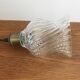Pendant Light With Vintage Twisted Glass Globe Electrical System New
