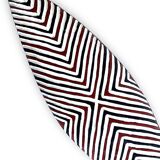 LARGE Zulu Shield 1 meter long Red & black - Tribal wall decoration