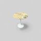 Tulip marble side table by Eero Saarinen for Knoll