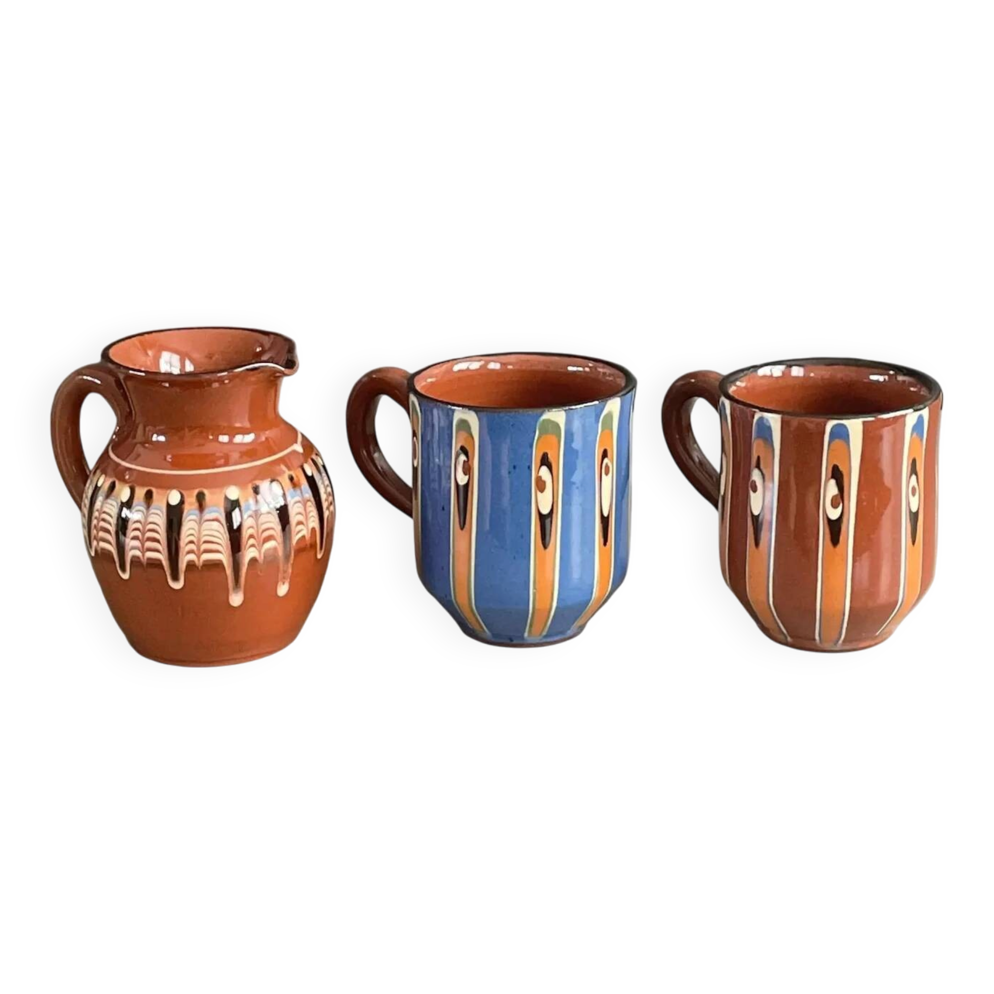 Cup and milk jug set - Bulgaria