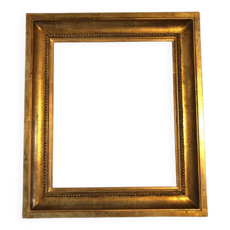 Rectangular Golden Wood Frame