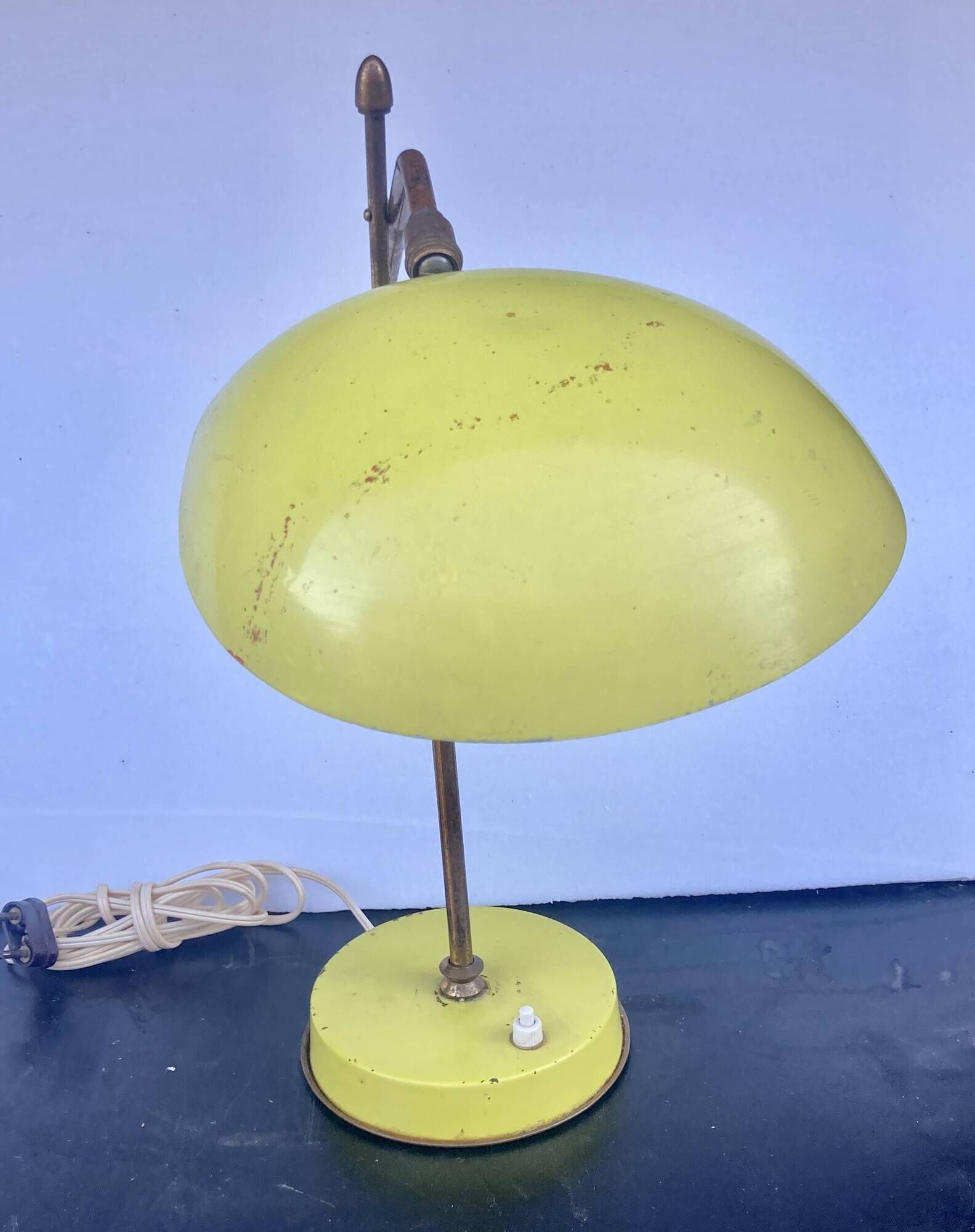 Desk lamp by jean boris lacroix - vintage from the 1950s - rare!!!