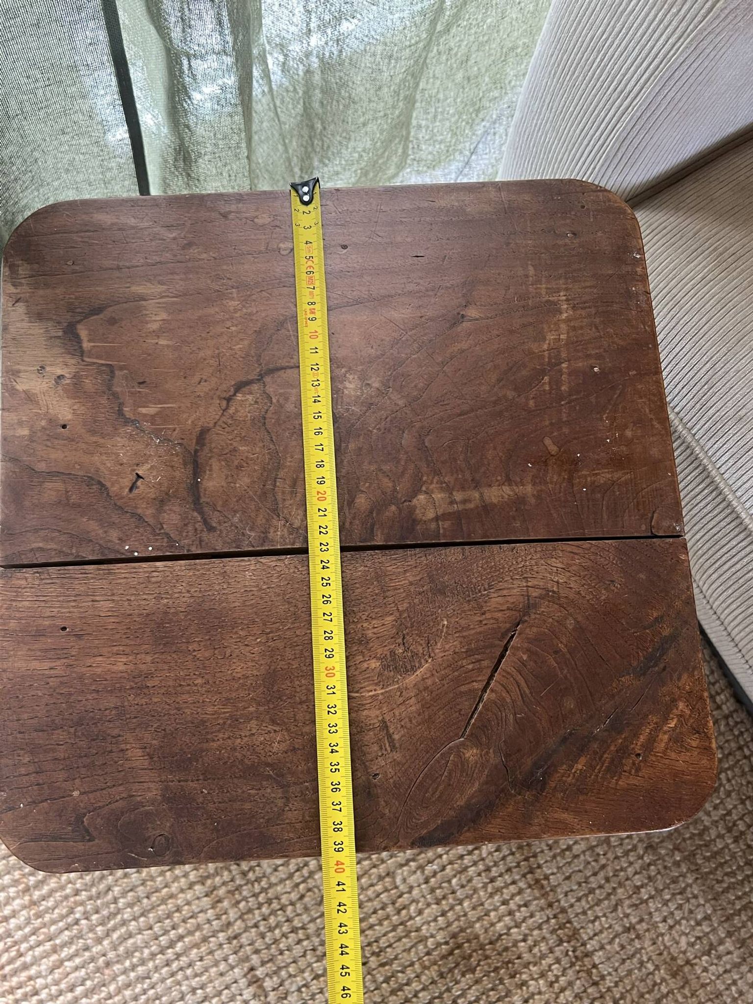 Old wooden stool