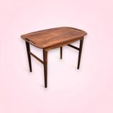 Table basse en teck par Johannes Andersen pour CFC Silkeborg, Danemark 1960