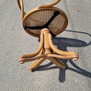 Thonet 5501 curved wood armchair