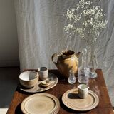 Set of 12 Niderville stoneware dessert plates