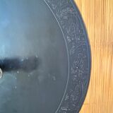 Rosewood, bronze and bamboo wardrobe La Maison Coloniale