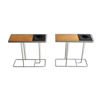 Robin Day side tables duo