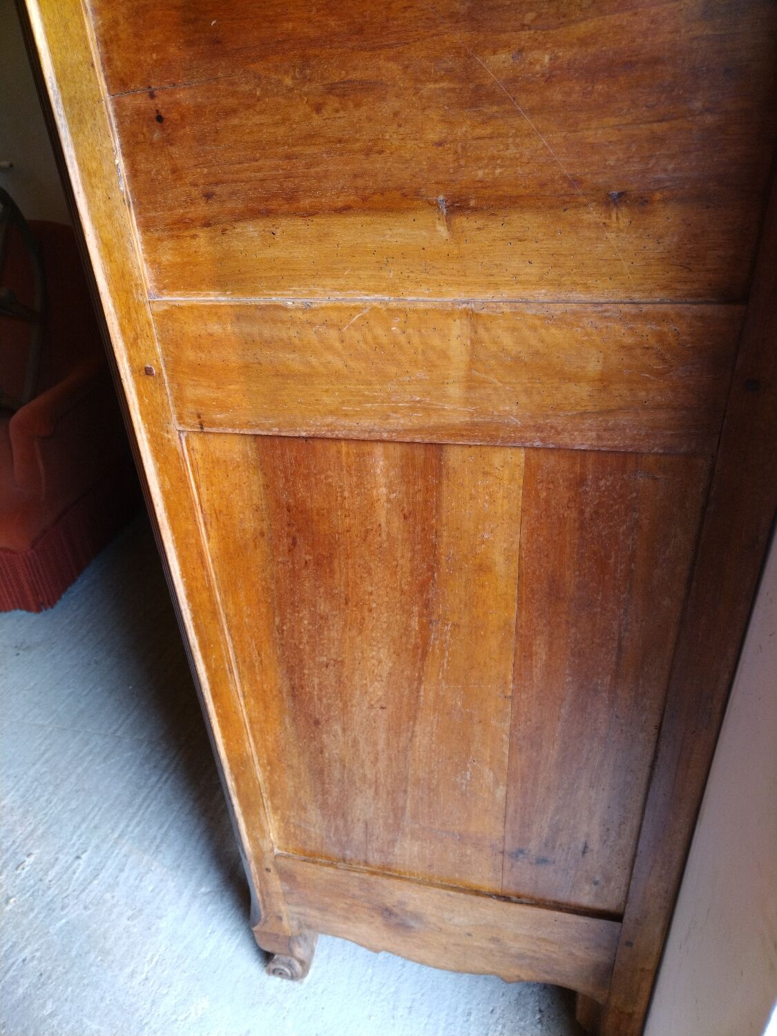 Armoire de mariage Louis XV