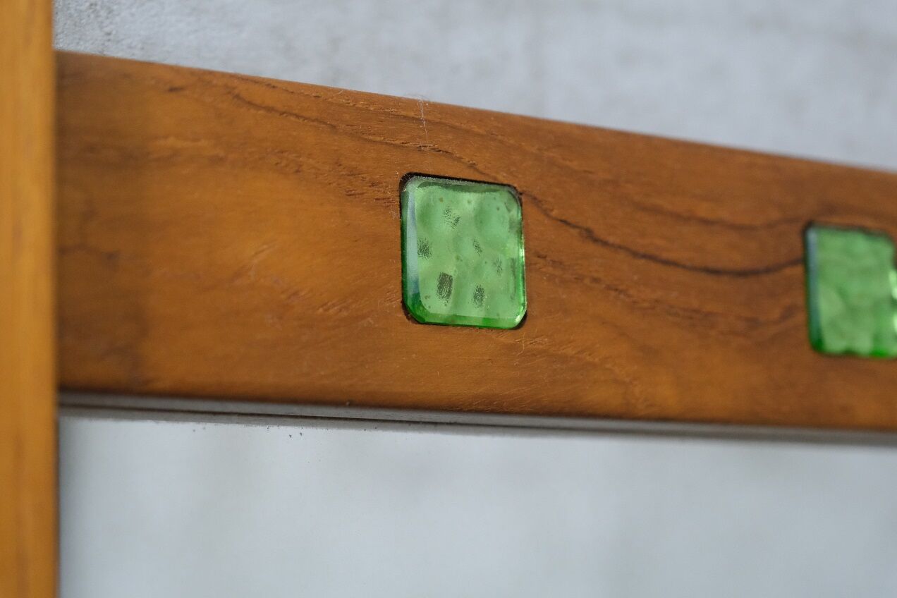 Mid-century swedish teak wall mirror from Fröseke ab, 1960s