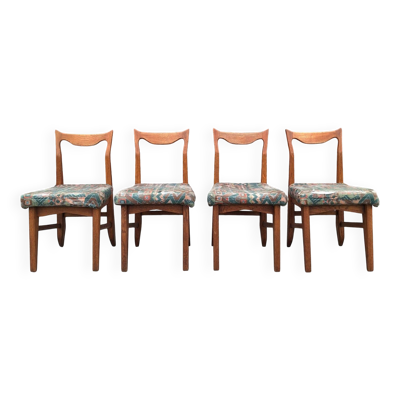 Guillerme et Chambron pour Votre Maison, suite de 4 chaises