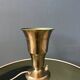 Table uplighter lamp "Cup" in metal, silver colour