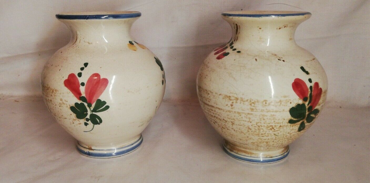 Pair of ceramic vase
