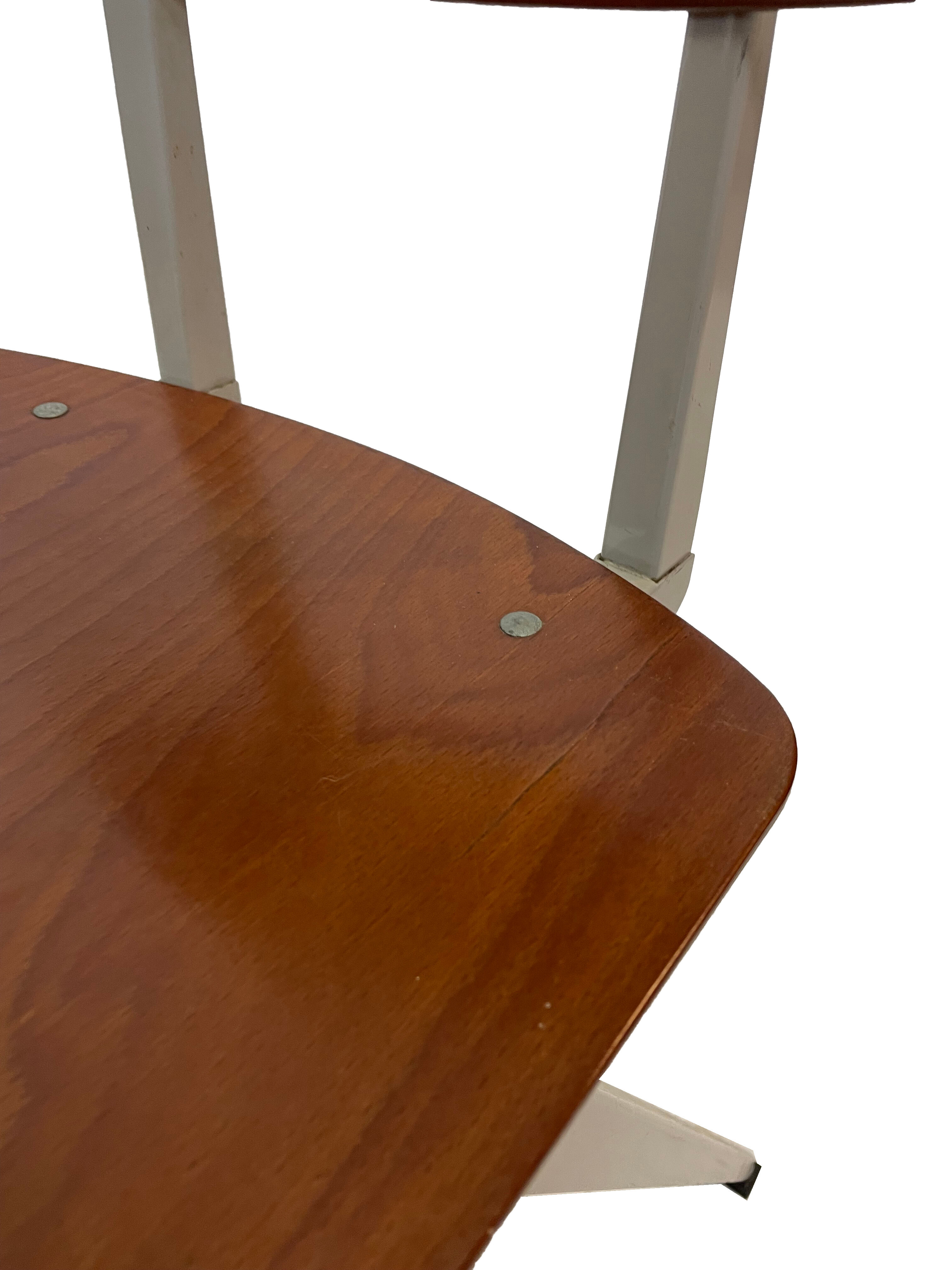 Industrial chair Galvanitas S16 Pagholz Netherlands 60's Design