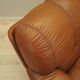 Brown armchair, Italian design, 1970s, production: Italy