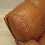 Brown armchair, Italian design, 1970s, production: Italy