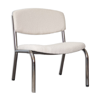 Chauffeuse design des années 70 bouclette