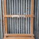 Vintage bistro wall coat rack