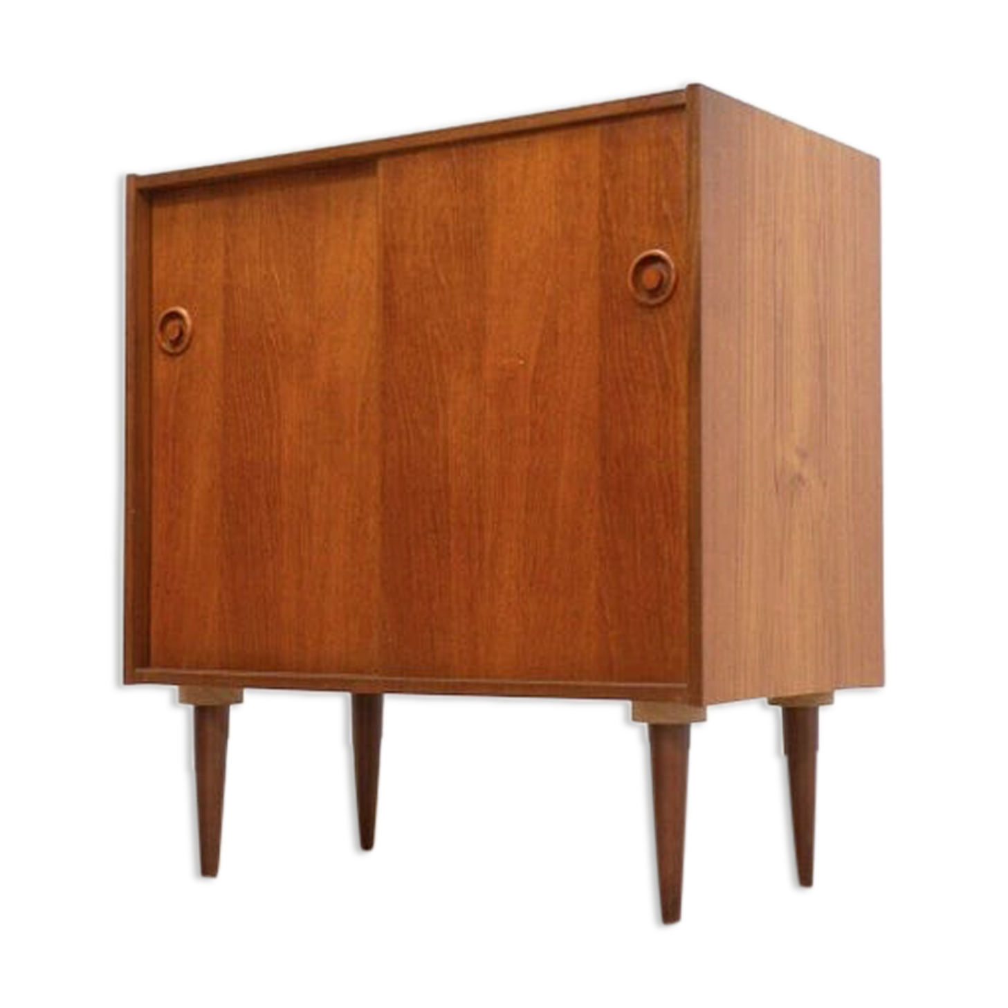 Stylish Mid Century Danish Teak Small Sideboard Storage Unit 1960’s