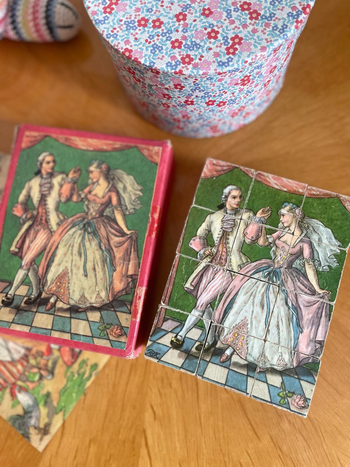 Old wooden toy for children