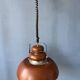 Vintage Anvia space age pendant lamp