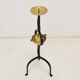 Mid-century candlestick and ashtray, 1960's