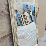 Burmese teak mirror