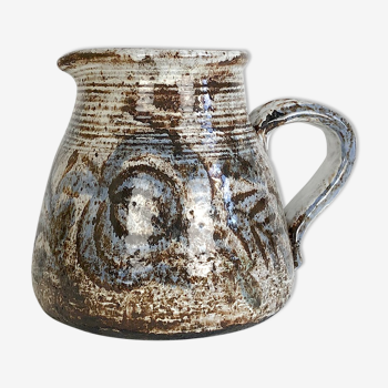 Vase carafe vintage en céramique de boris kassianoff.