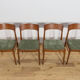 Mid-Century Teak Model 26 Dining Chairs by Henry Kjærnulf for Korup Stolefabrik, Denmark, 1960s, Set of 4