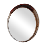 Industrial czech convex railway mirror, 1960s - 135cm