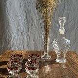 Carafe with grape-shaped stopper H27