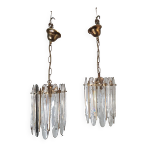 Suspensions en cristal de murano