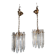 Chandeliers Murano Crystal ceiling lamps from the 70