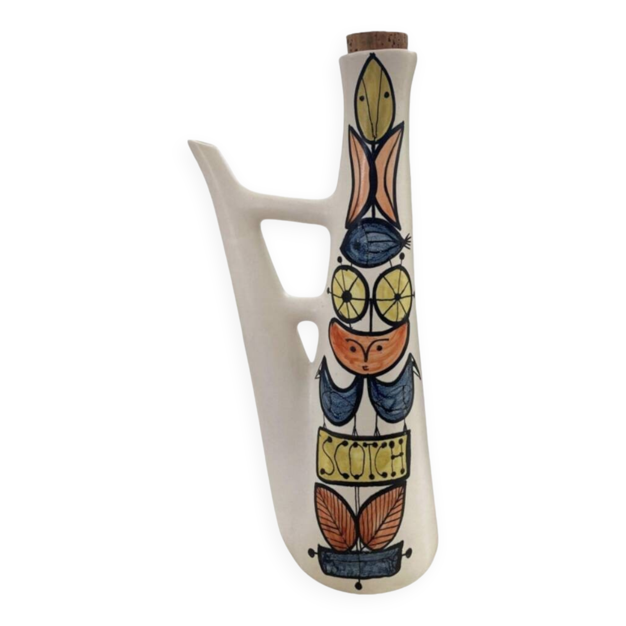 Roger Capron Vallauris ceramic design carafe